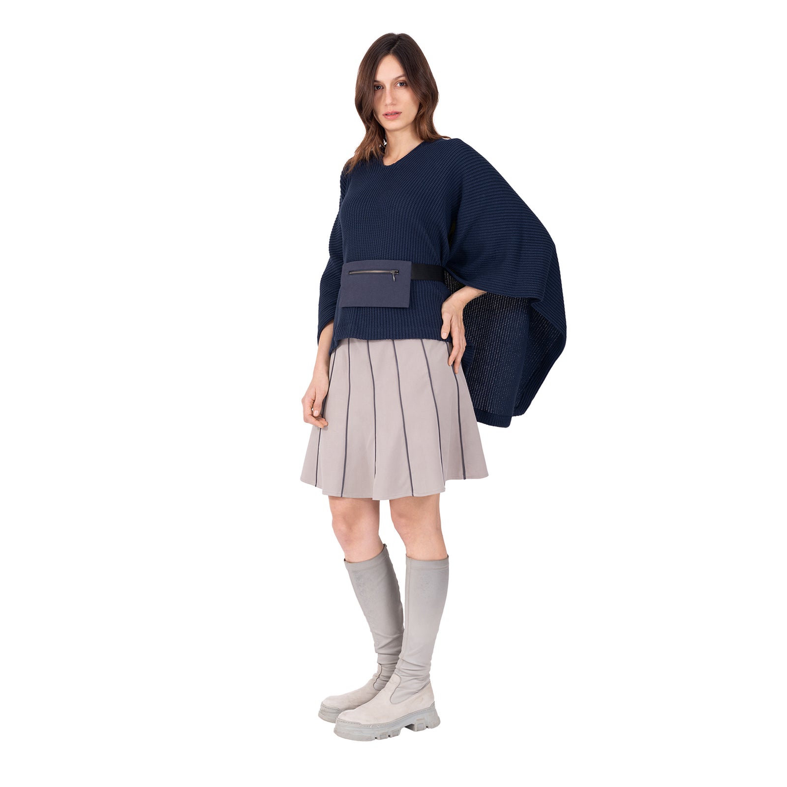 Strickponcho