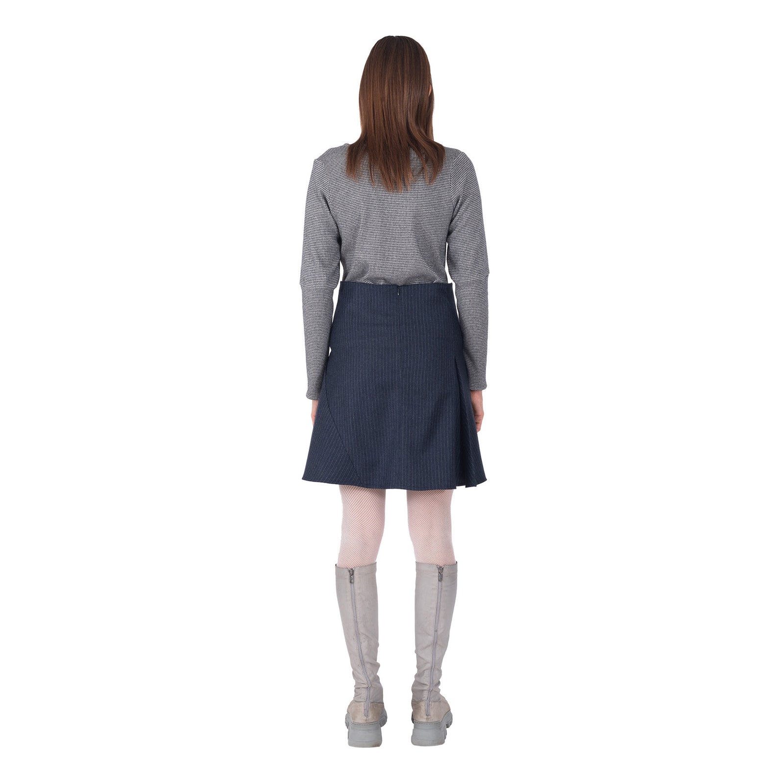 Rock asymmetrisch mit Tasche