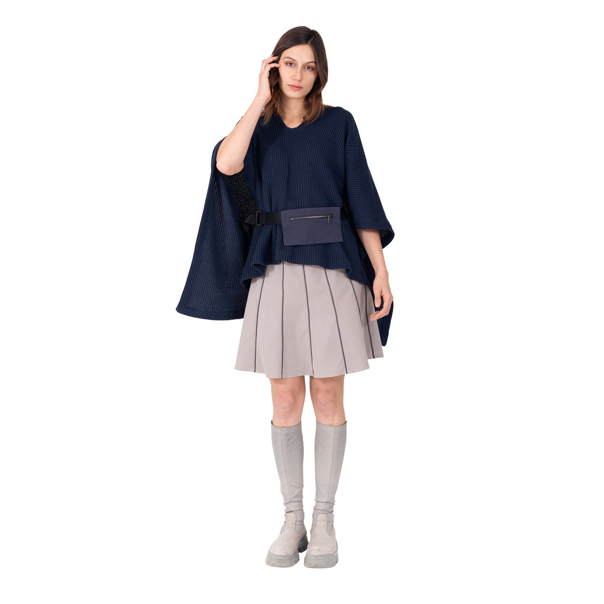 Strickponcho