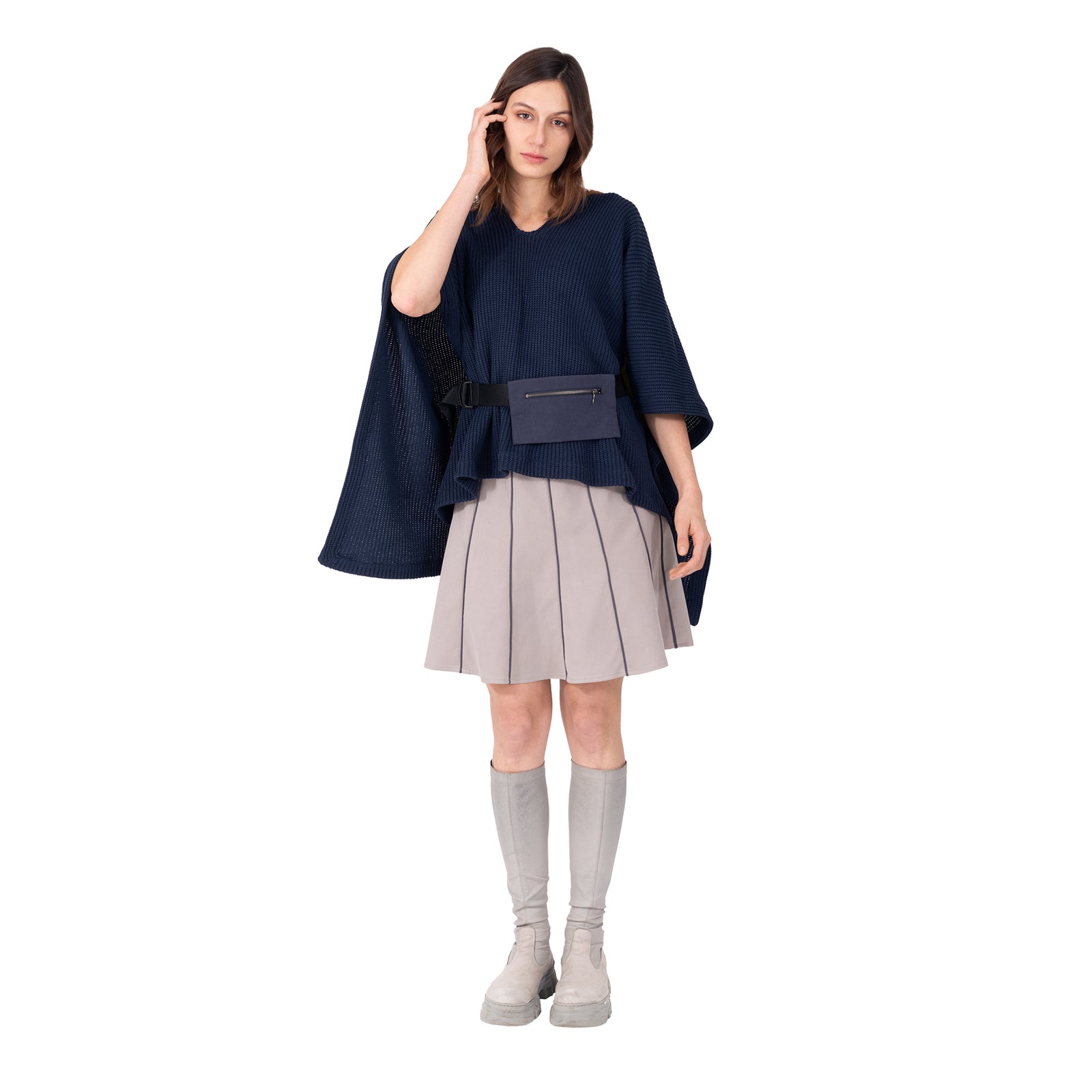 Strickponcho