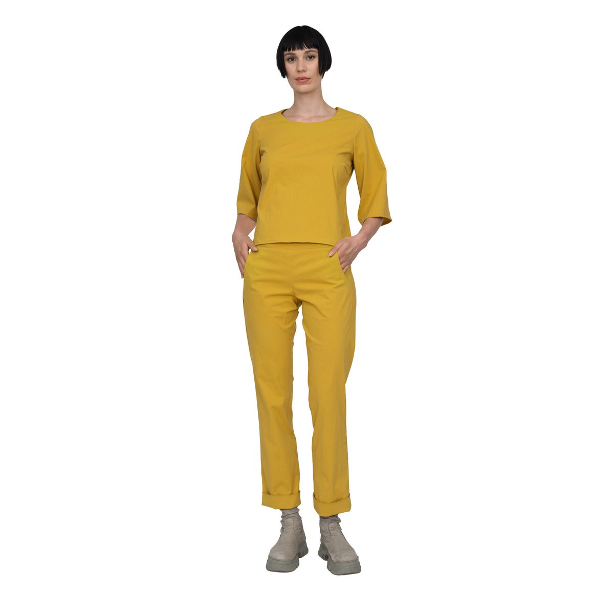Bluse 3/4 Arm, verschiedene Farben