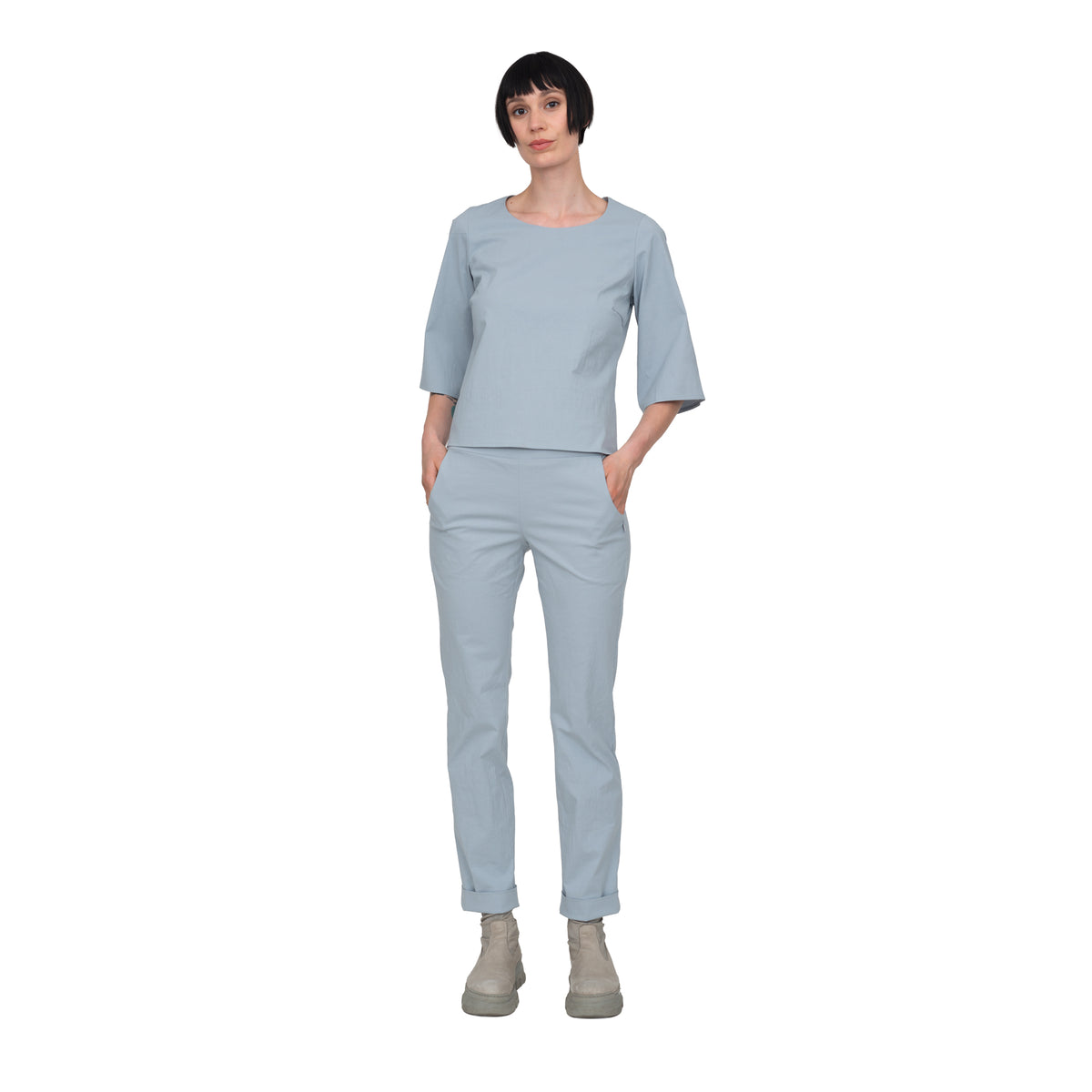 Bluse 3/4 Arm, verschiedene Farben