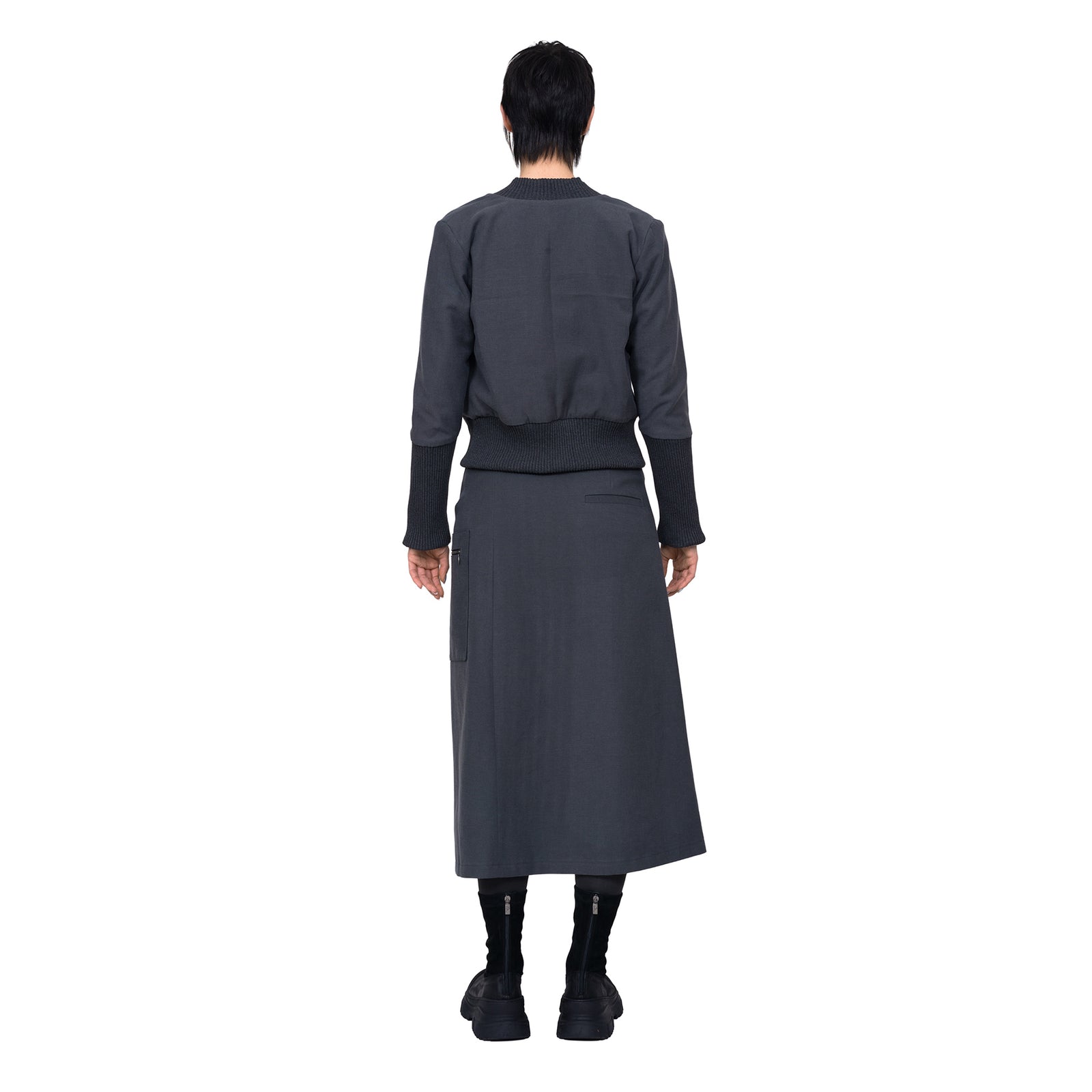 Blousonjacke zum Wenden (silver/grey)