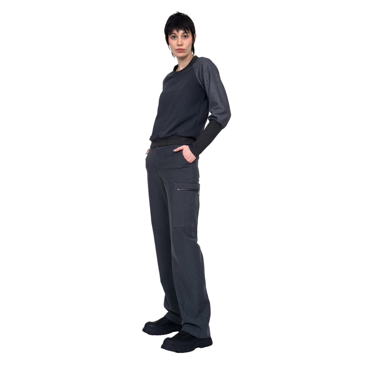 Hose mit RV Tasche