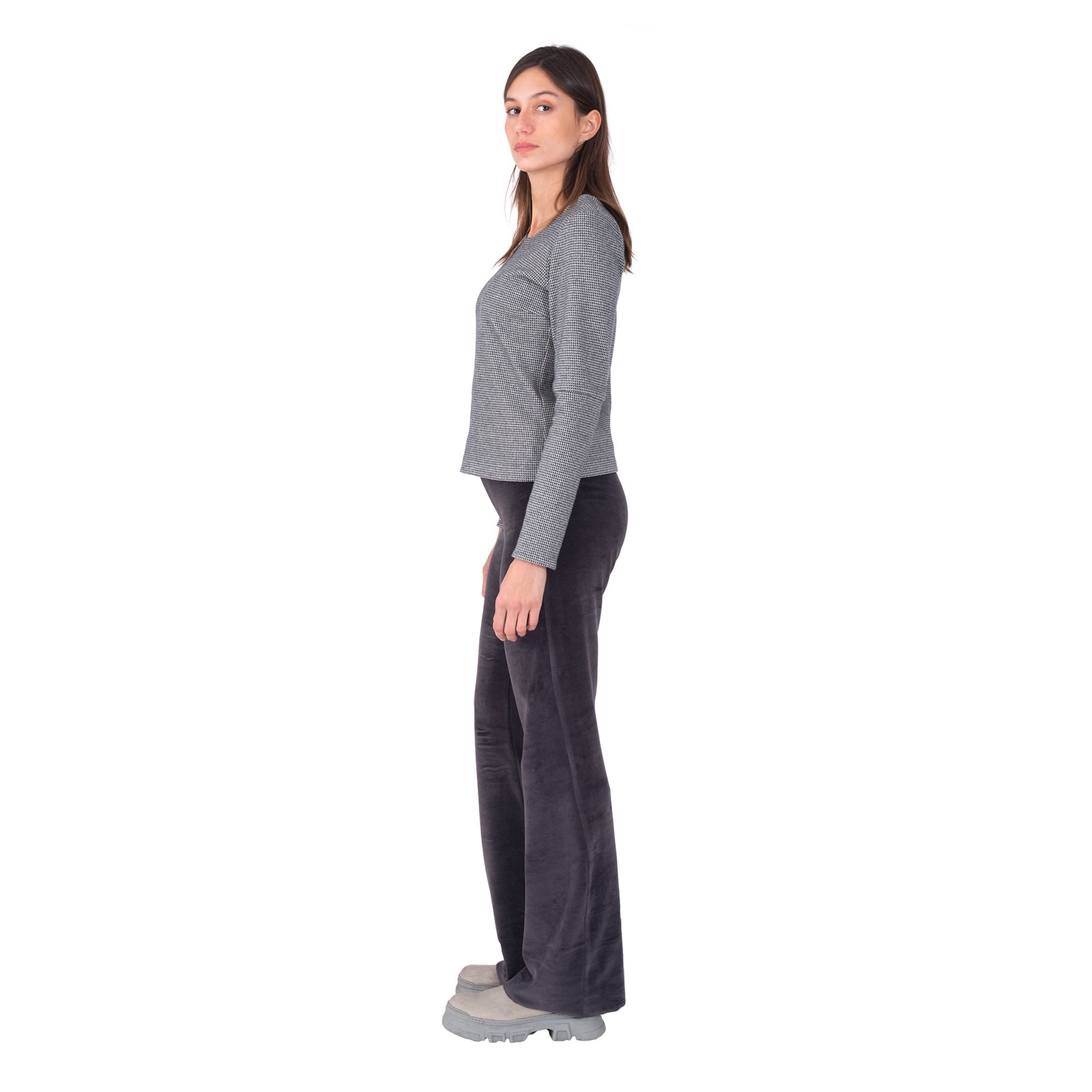 Nickihose ohne Taschen